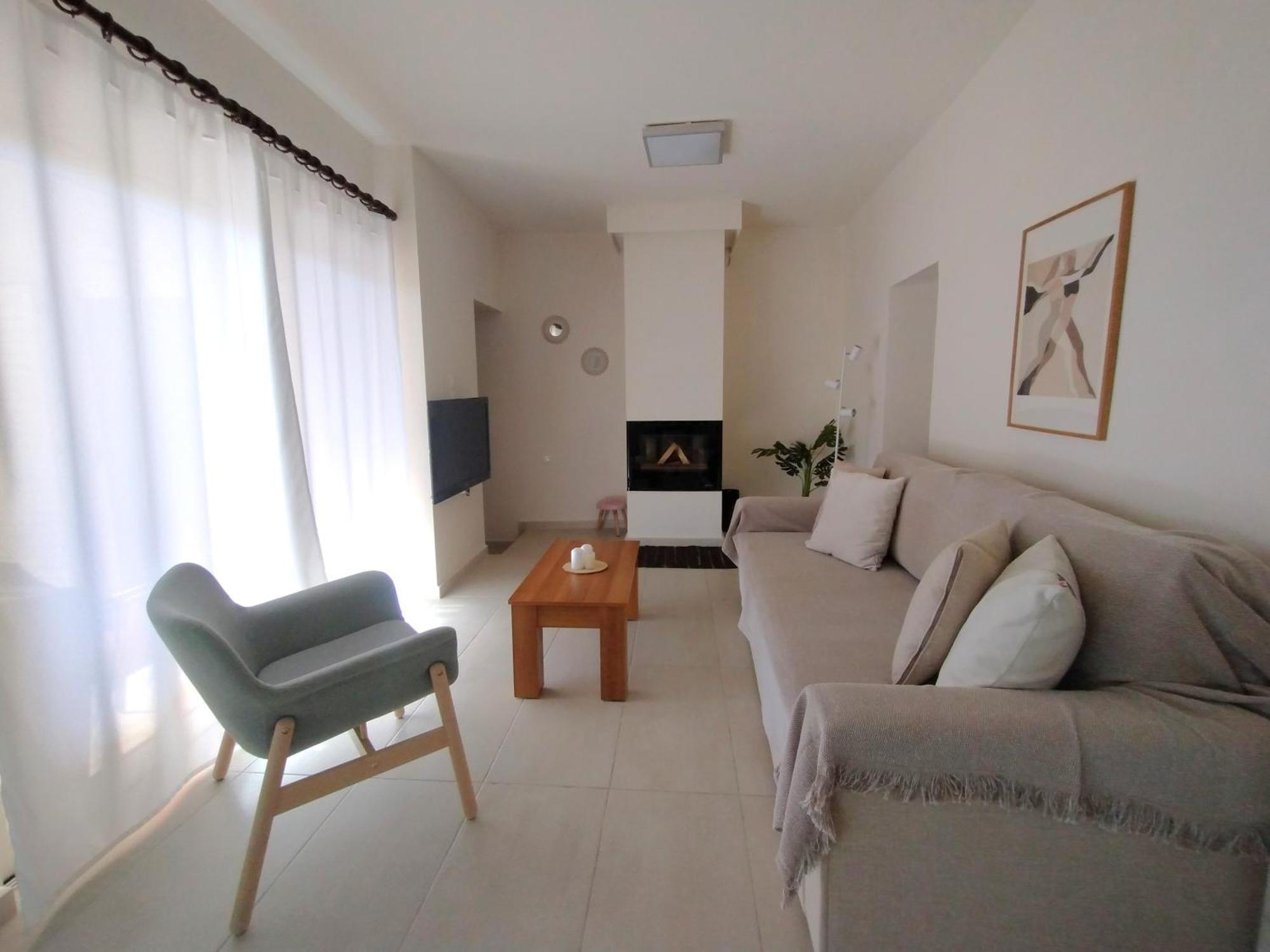 Вилла Minas House Alikianos Экстерьер фото